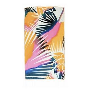 Summer & Rose Palm Print Beach Towel